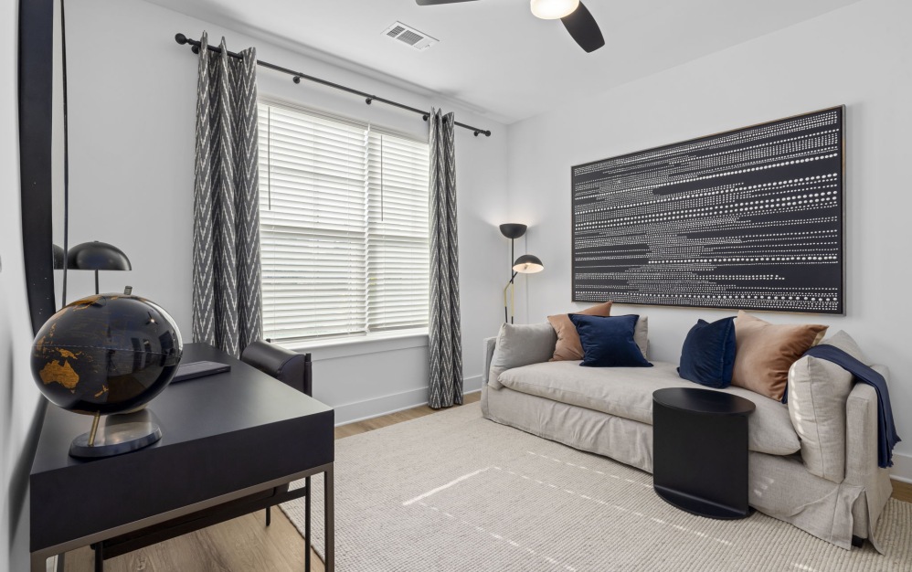 B2 - 2 bedroom floorplan layout with 2 bathrooms and 1266 - 1318 square feet (Inviting Secondary Bedroom)