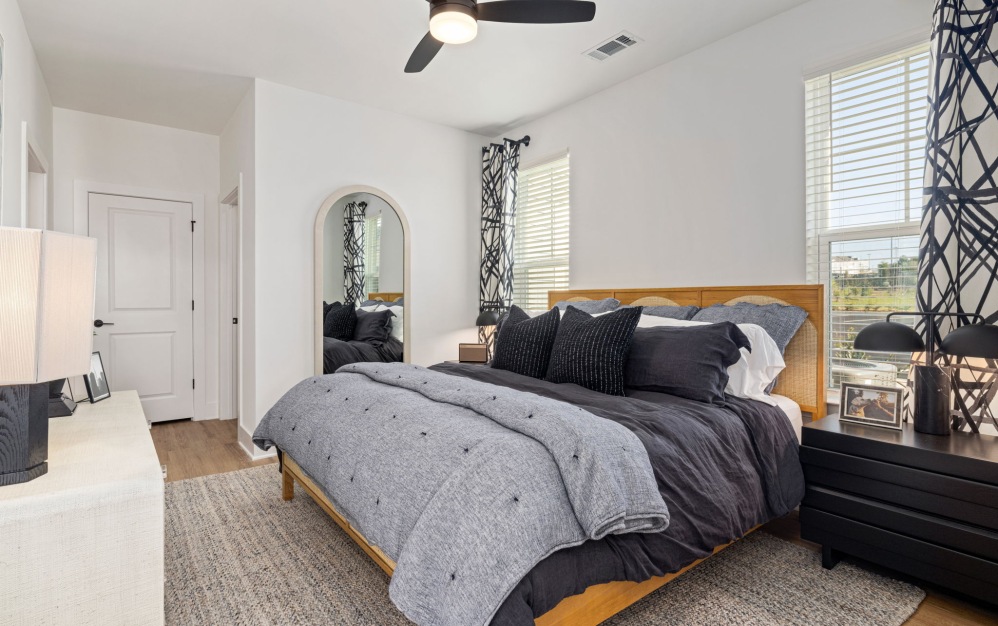B2 - 2 bedroom floorplan layout with 2 bathrooms and 1266 - 1318 square feet (Serene Primary Bedroom Retreat)
